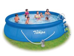 Bazén Tampa 4,57 x 1,22 komplet + kartušová filtrácia - bNadzemný bazén s celkovým objemom vody 14 m3./b